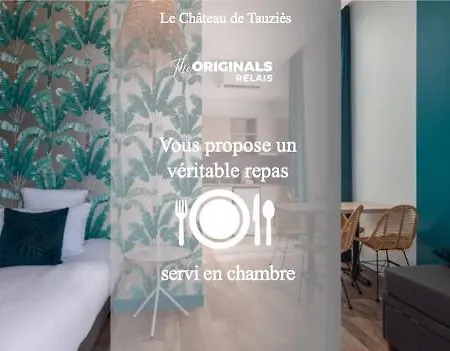 Lejlighedshotel Chateau De Tauzies, The Originals Relais 4*